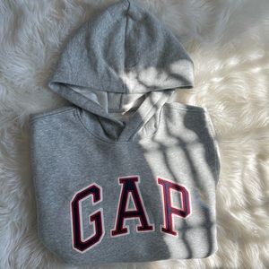Grey Gap Logo hoodie